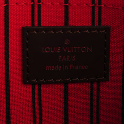 Louis Vuitton Damier Ebene Neverfull MM GM Pochette 6 of 7