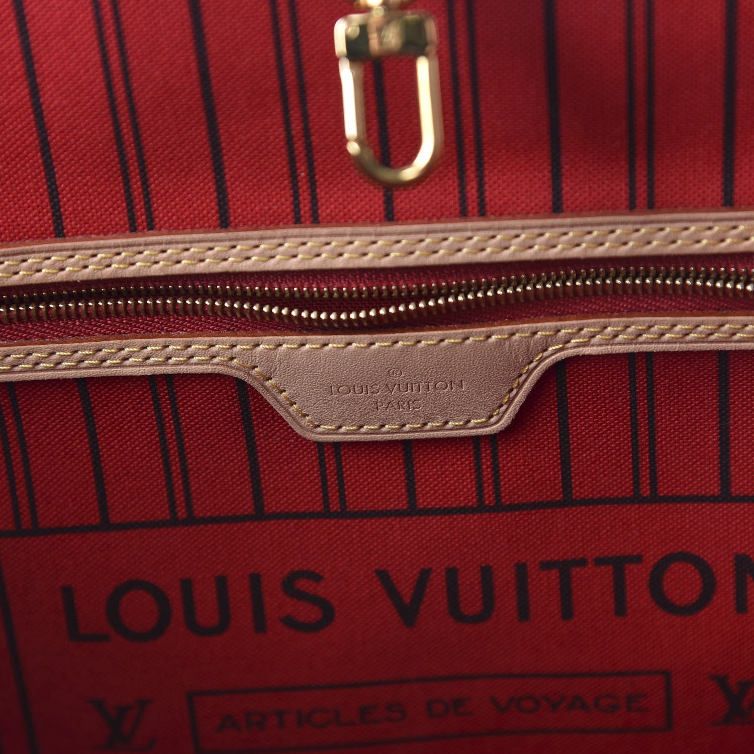 Louis Vuitton Monogram Neo Neverfull MM Cherry 8 of 10