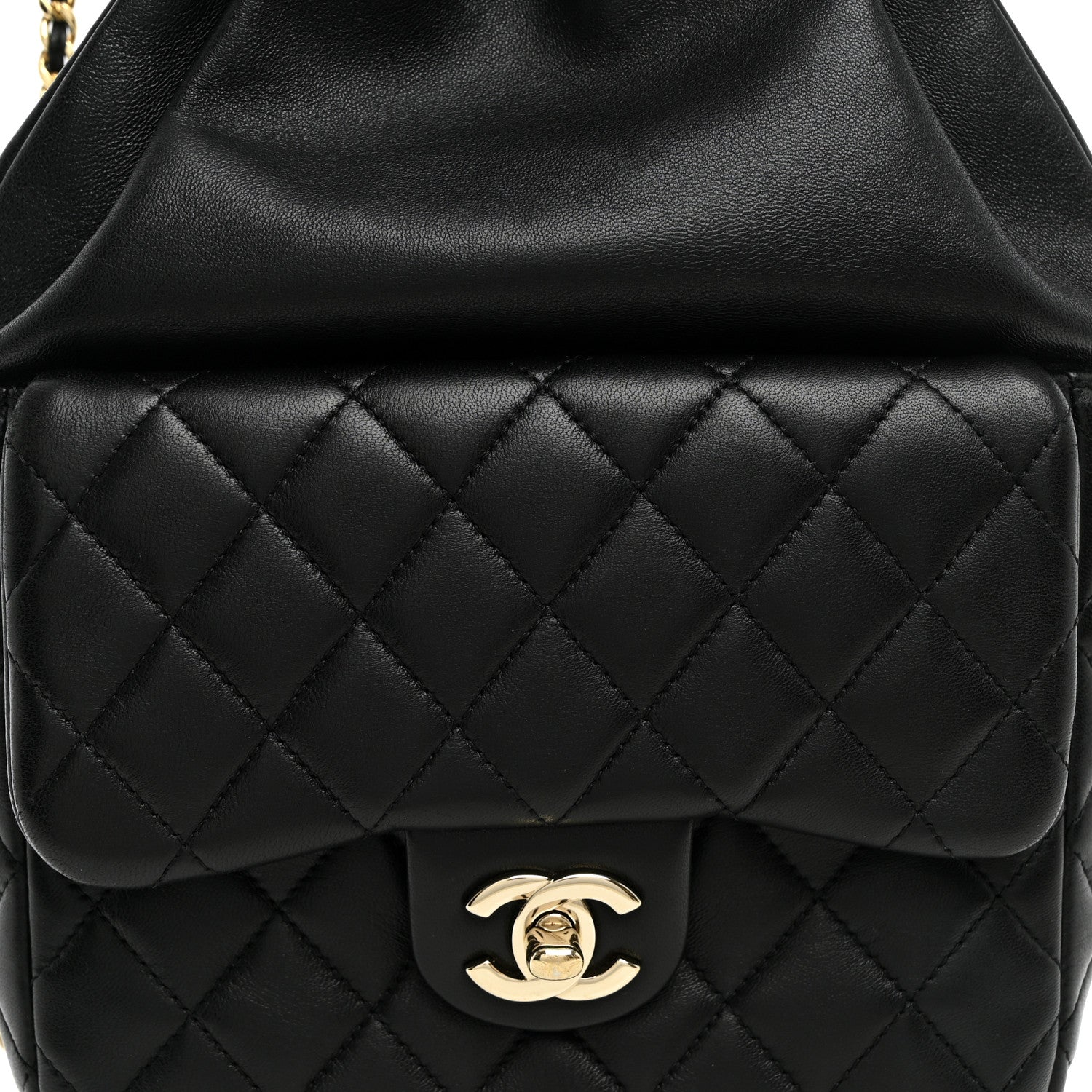 Chanel Lambskin Quilted Small In Seoul Backpack Black 8 of 10