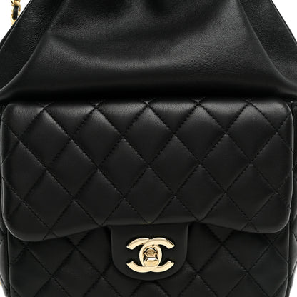 Chanel Lambskin Quilted Small In Seoul Backpack Black 8 of 10