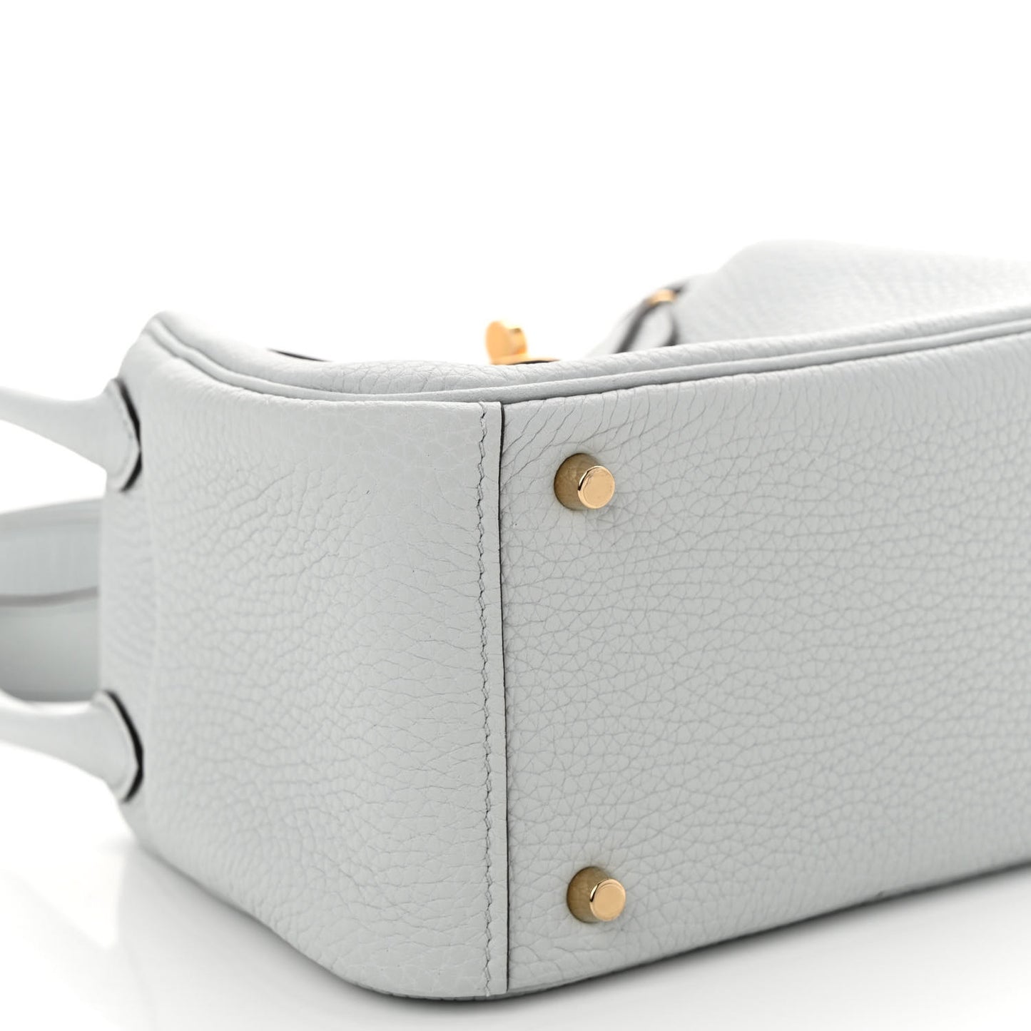 Taurillon Clemence Mini Lindy 20 Bleu Pale