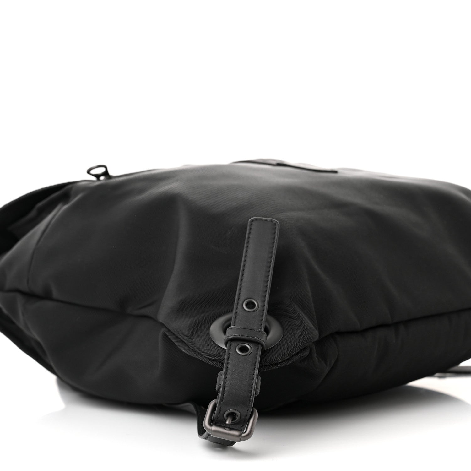 Bottega Veneta Nylon Intrecciato Backpack Black 9 of 10