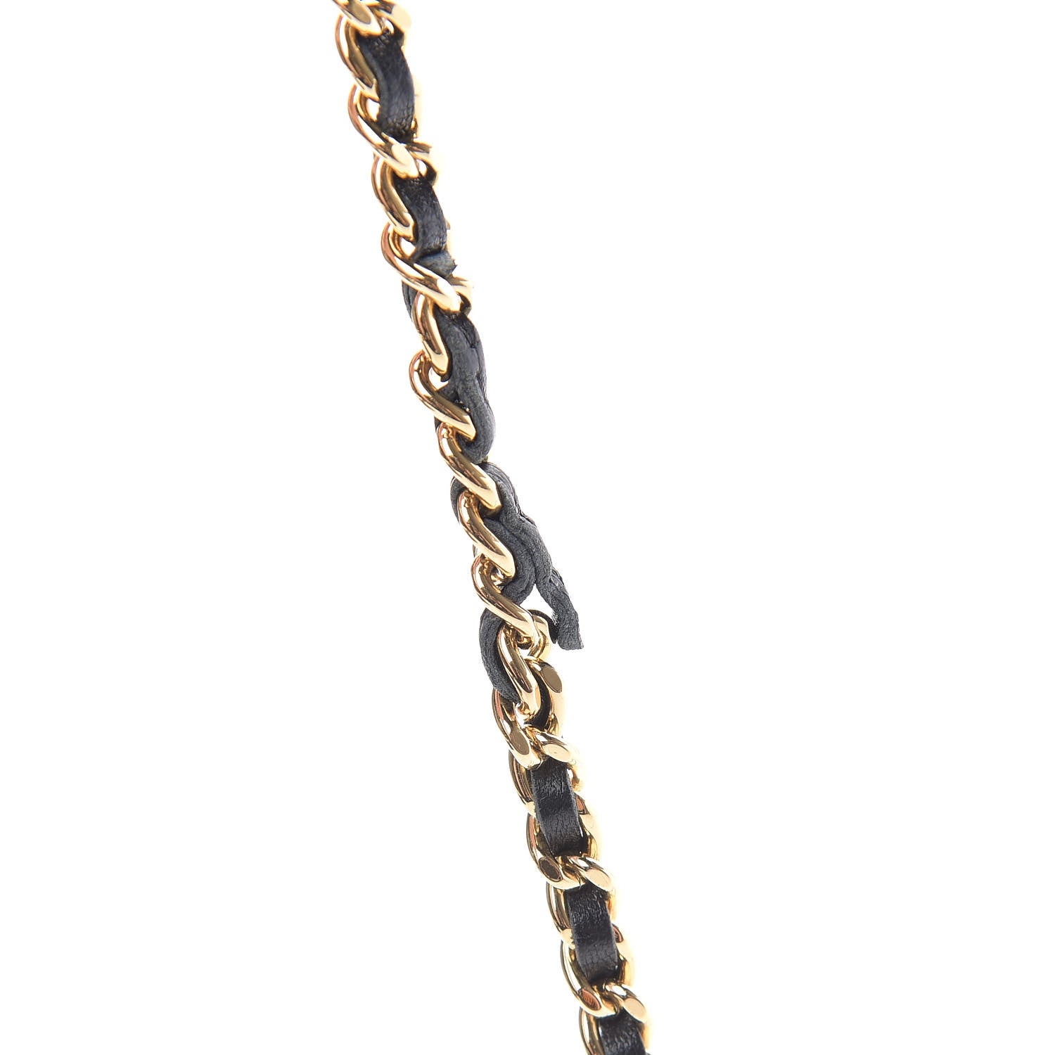 Chanel Lambskin Quilted Wallet On Chain WOC Black 12 of 12