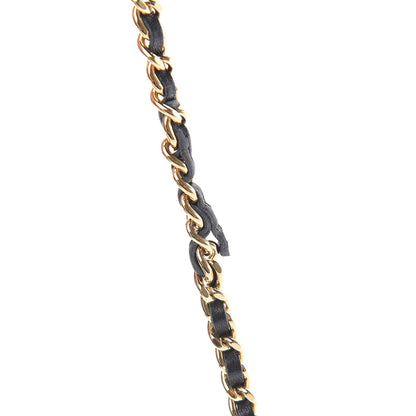 Chanel Lambskin Quilted Wallet On Chain WOC Black 12 of 12