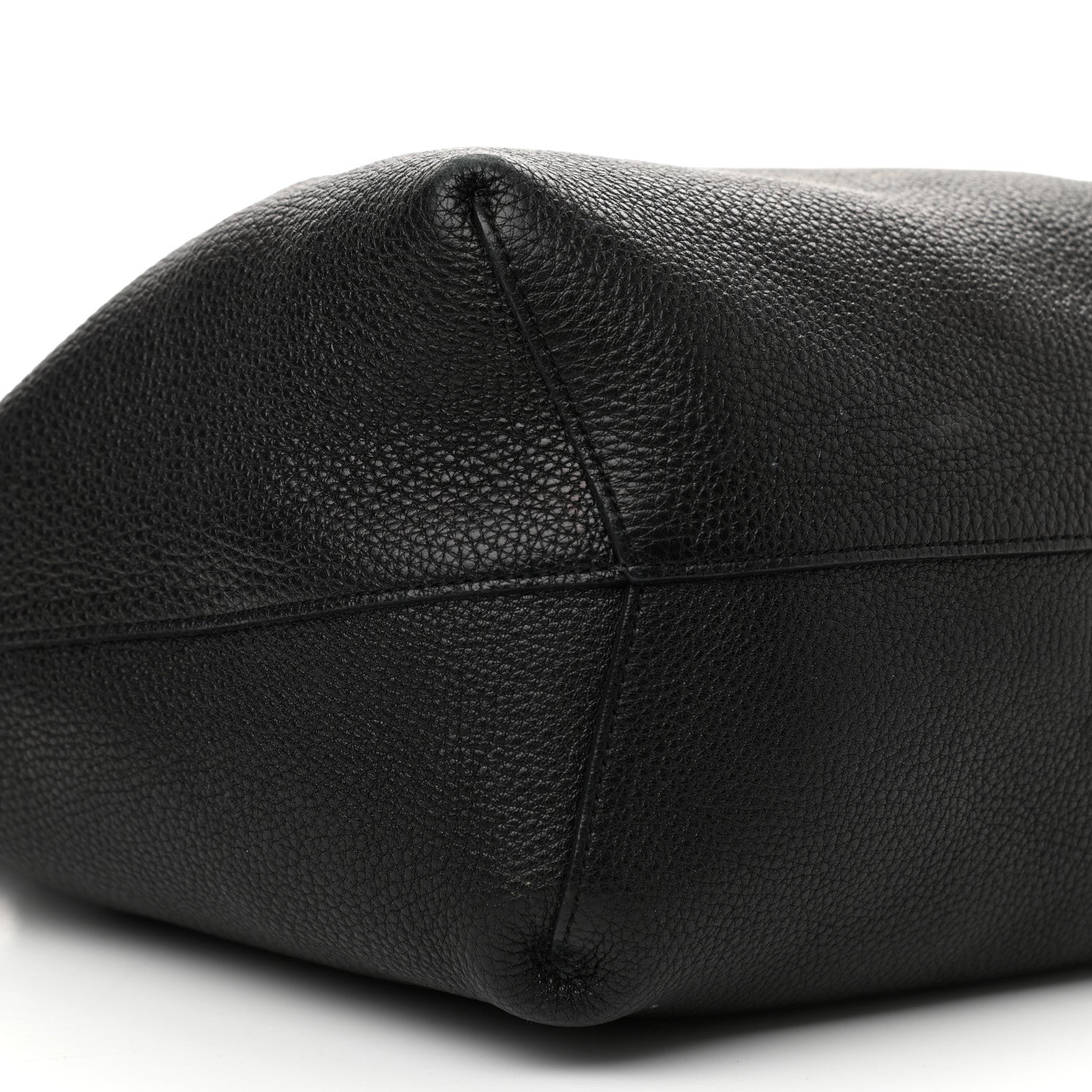 Mansur Gavriel Tumbled Calfskin Bucket Bag Black 9 of 14
