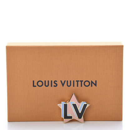 Louis Vuitton LV Summer Feel Star Coin Magnet Brooch 6 of 6