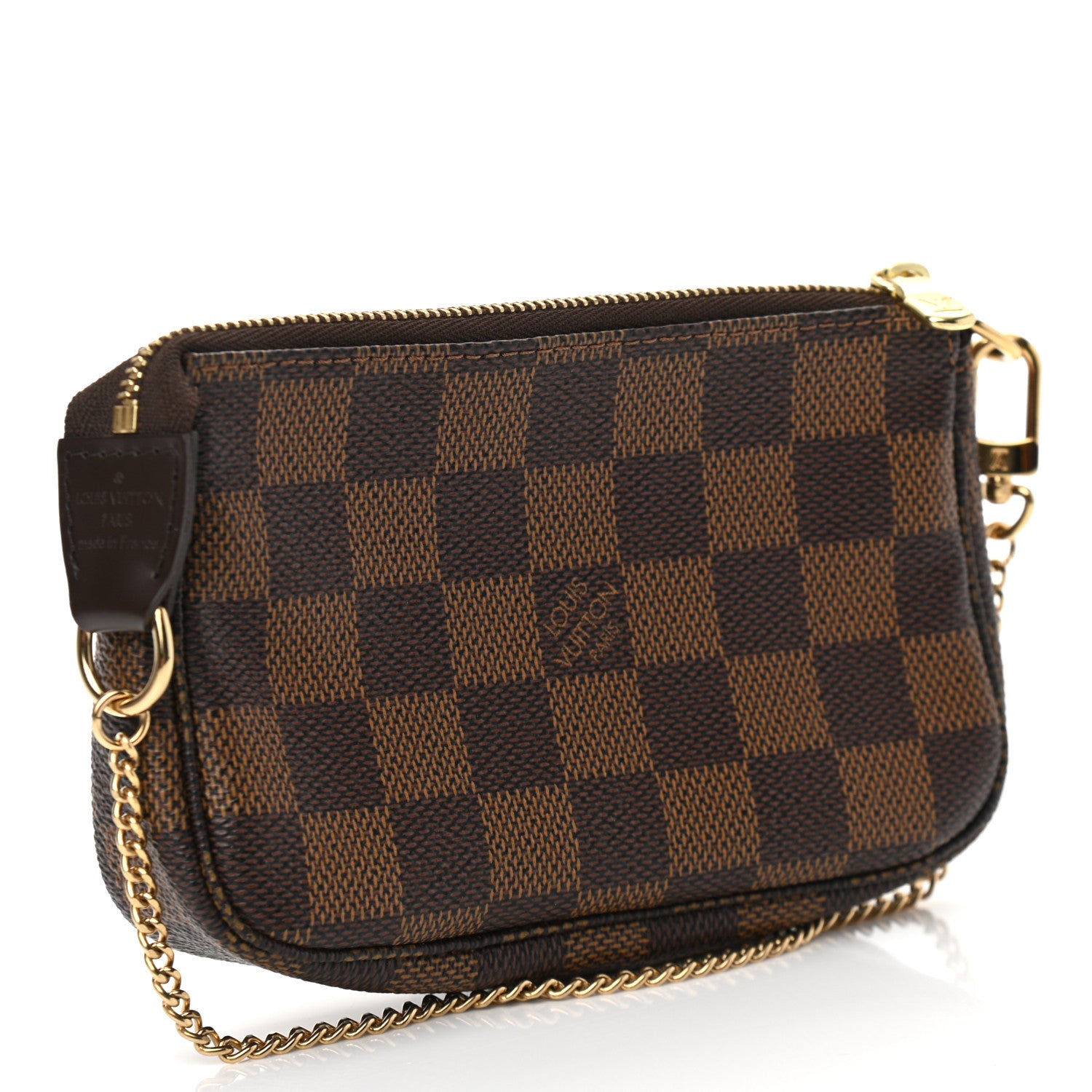 Louis Vuitton Damier Ebene Mini Pochette Accessories 3 of 10