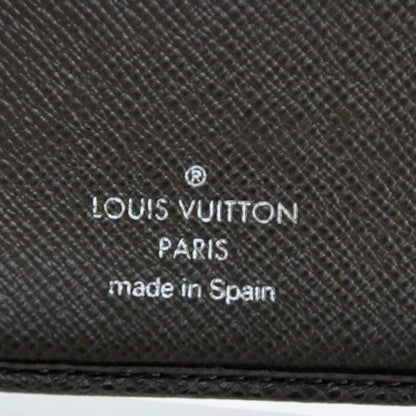 Louis Vuitton Mens Taiga Billfold Wallet w 3 Flaps Grizzli 6 of 7