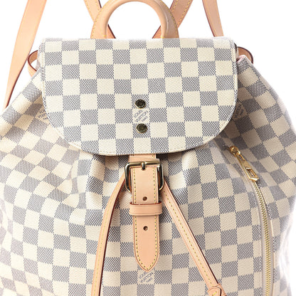 Louis Vuitton Damier Azur Sperone Backpack 6 of 12