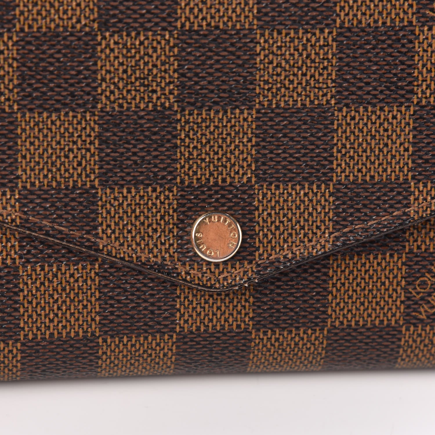 Louis Vuitton Damier Ebene Sarah Wallet NM 10 of 11
