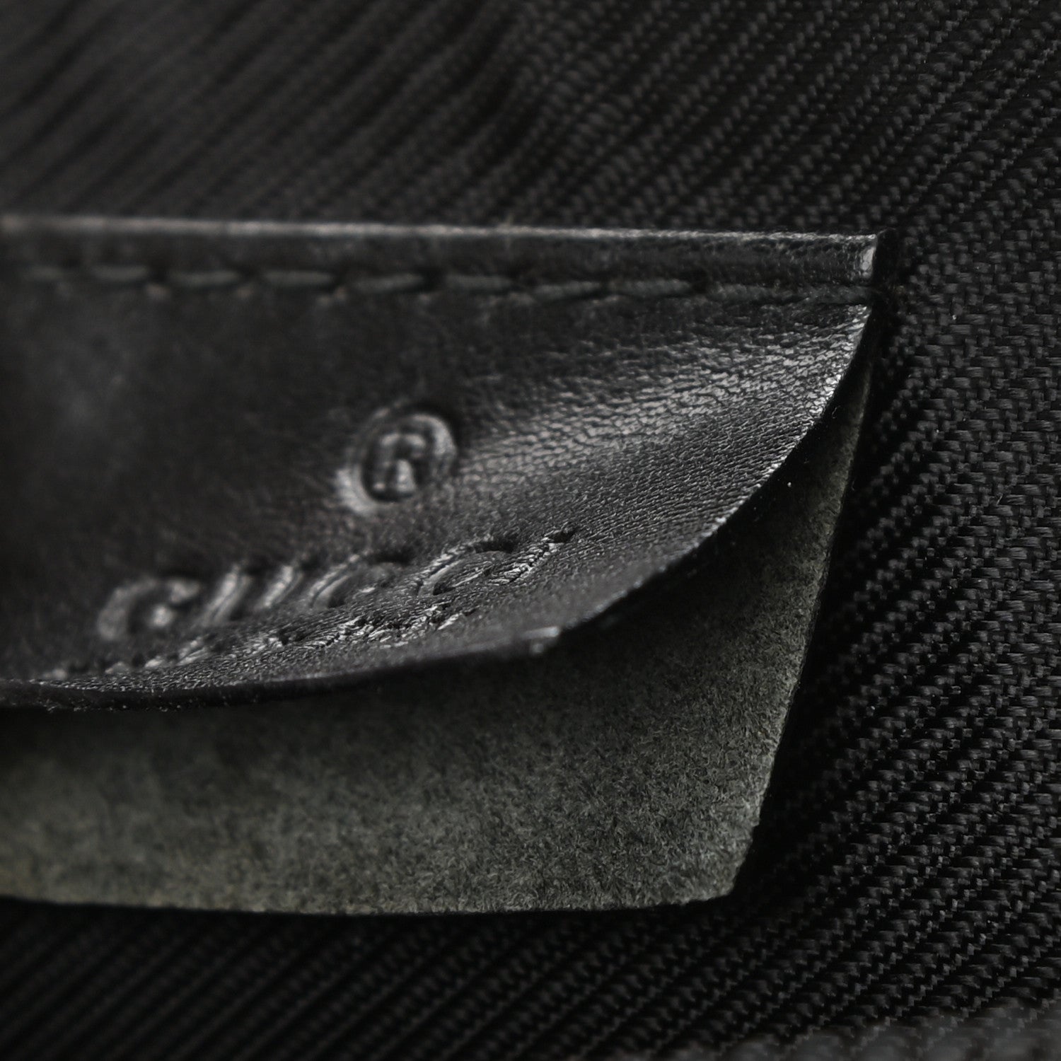 Gucci Monogram Web Boat Pochette Black 8 of 15