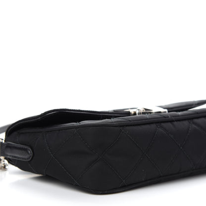 Prada Nylon Tessuto Impuntu Quilted Flap Black 5 of 11