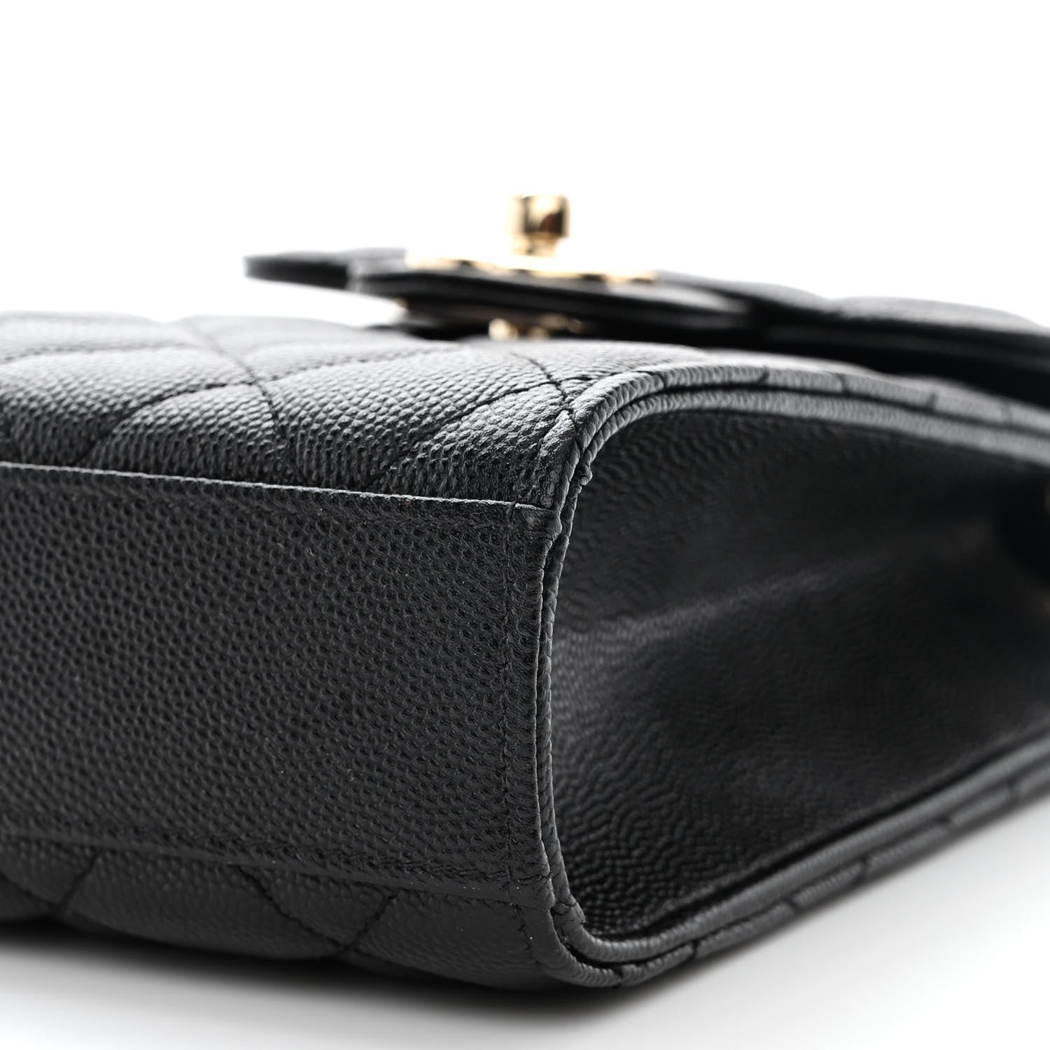 Chanel Caviar Quilted Classic Phone Holder Black 11 of 11