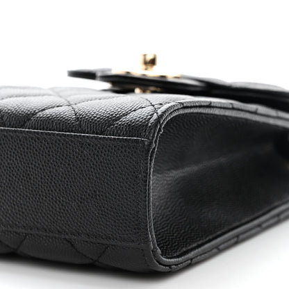 Chanel Caviar Quilted Classic Phone Holder Black 11 of 11