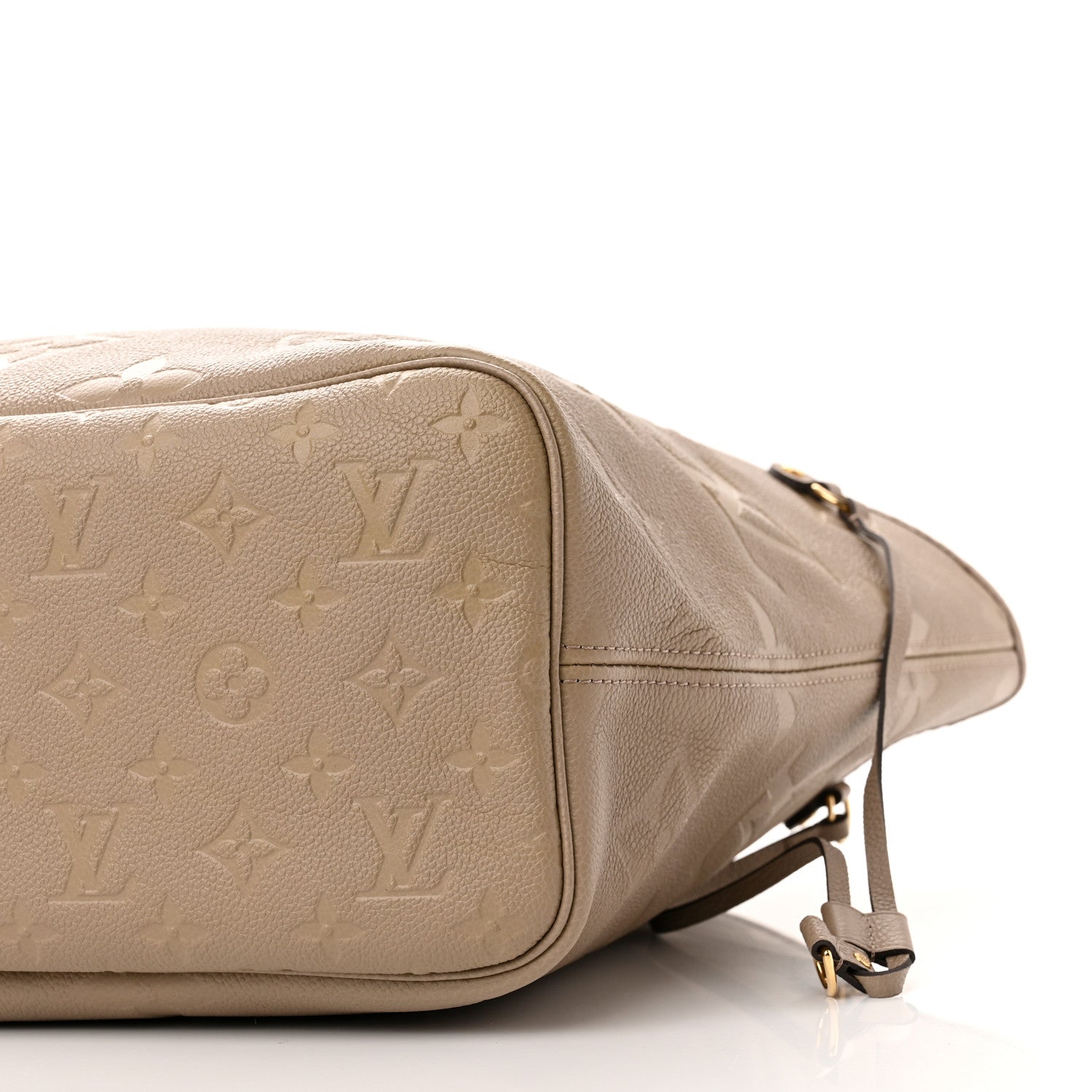 Louis Vuitton Empreinte Monogram Giant Neverfull MM Tourterelle 9 of 10