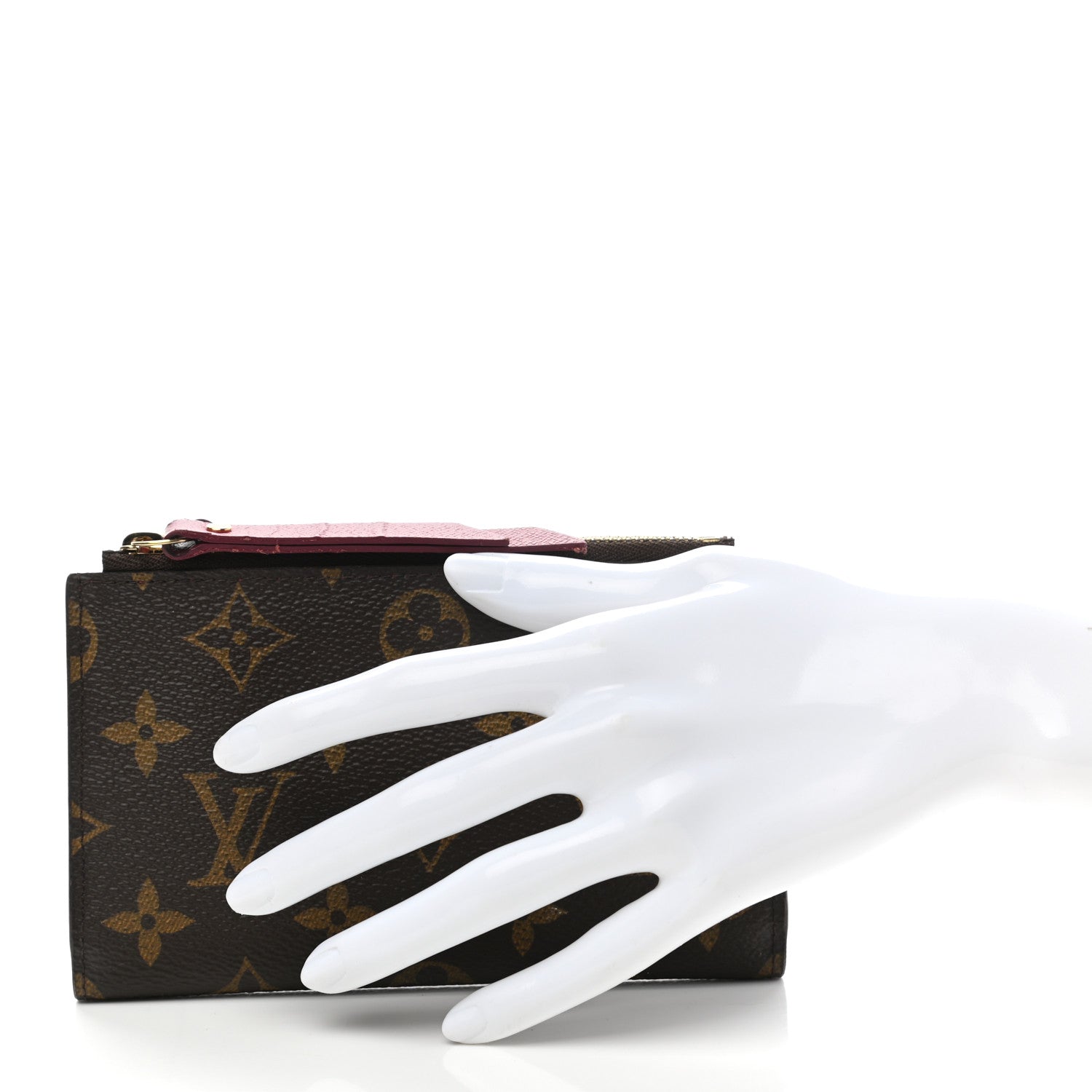 Louis Vuitton Monogram Adele Compact Wallet Fuchsia 2 of 10