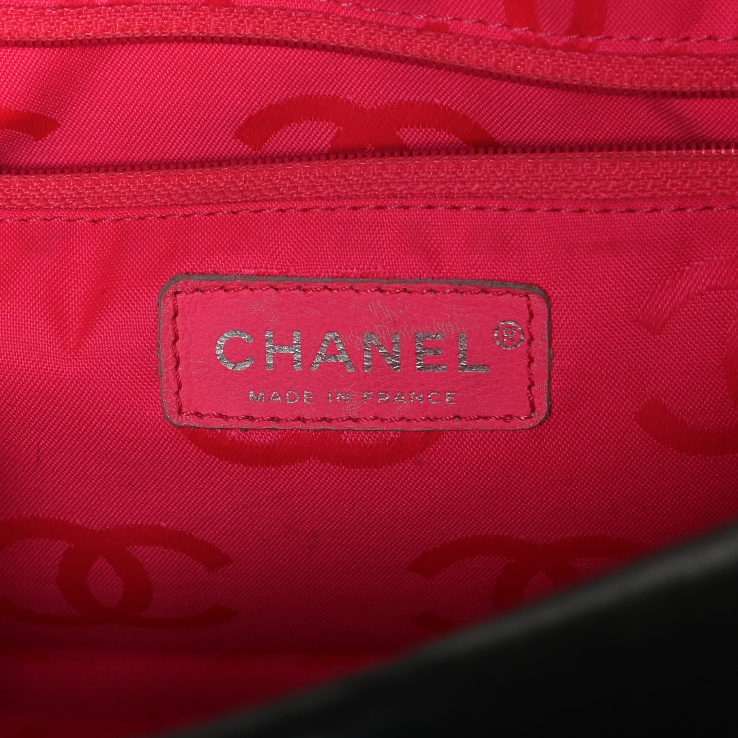 Chanel Calfskin Quilted Large Cambon Bowler Black 6 of 10