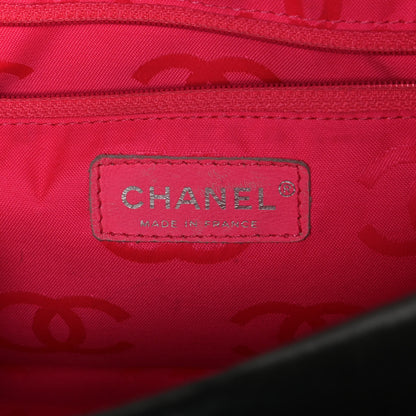 Chanel Calfskin Quilted Large Cambon Bowler Black 6 of 10