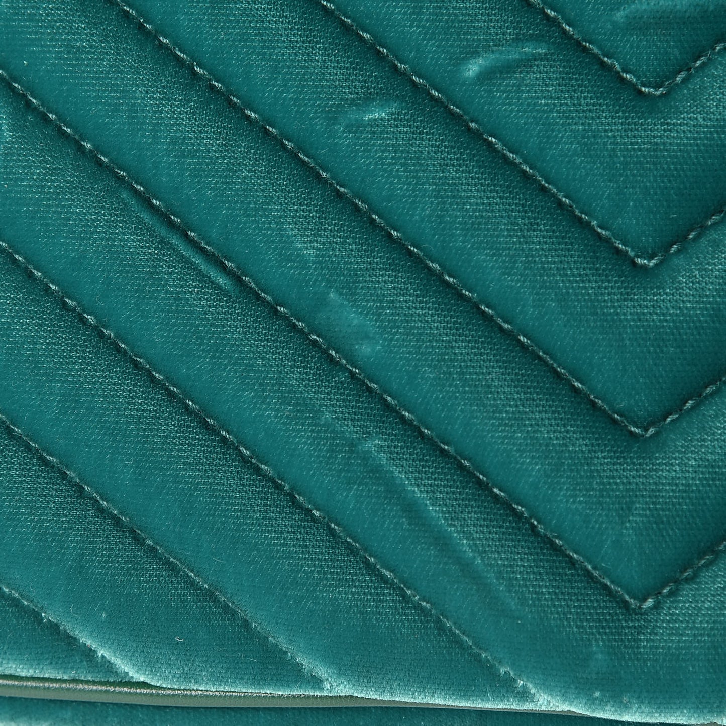 Velvet Matelasse Monogram Lou Camera Bag Deep Malachite