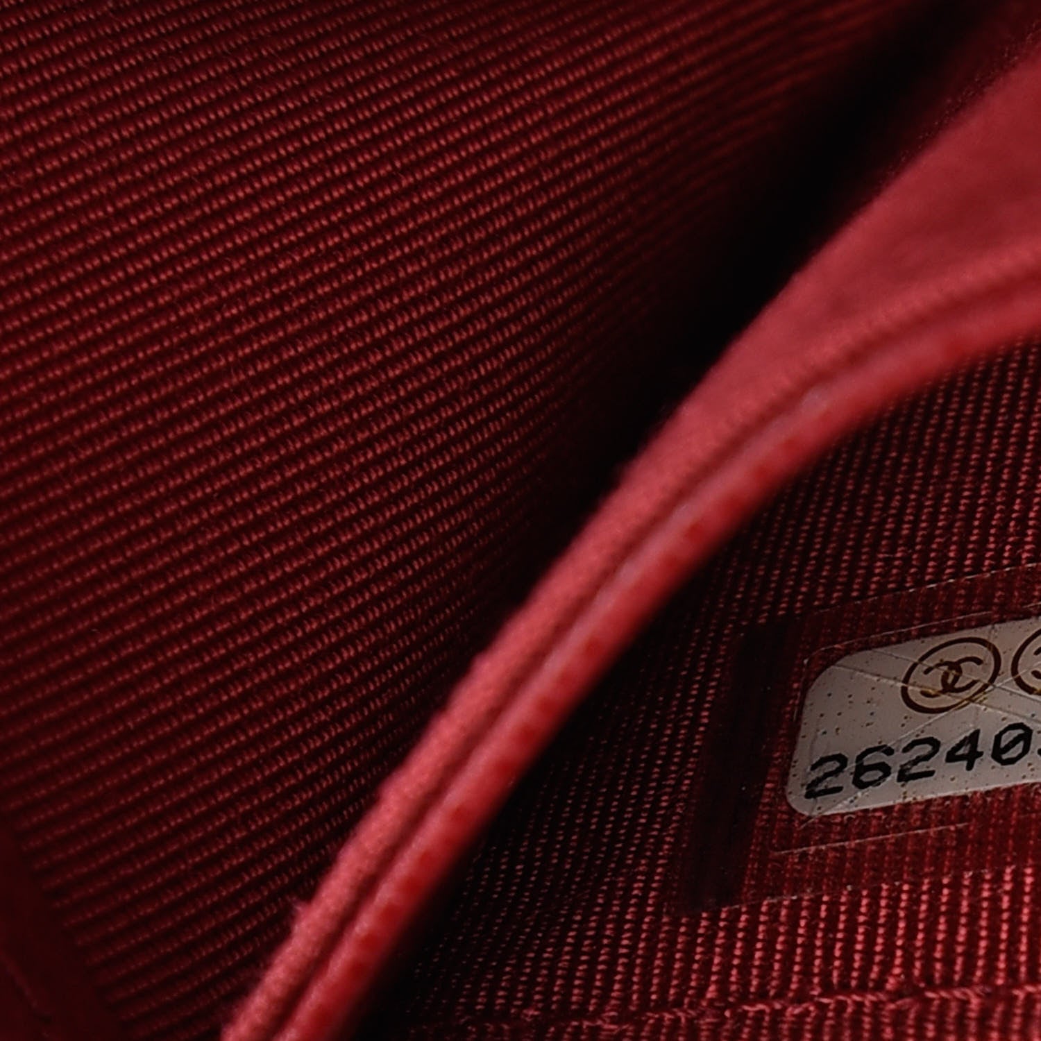 Chanel Caviar Quilted Flap Card Holder Dark Pink 10 of 11