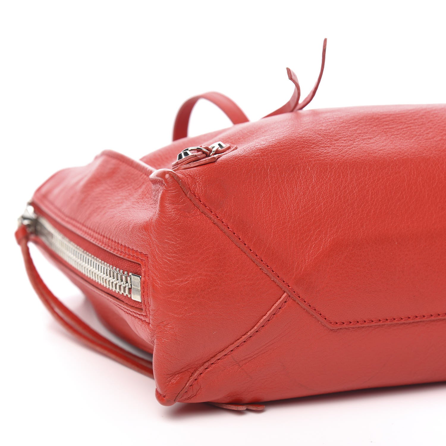Balenciaga Veau Souple Papier Mini A4 Tote Rouge Cerise 7 of 10