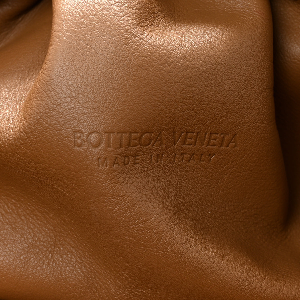 Bottega Veneta Smooth Butter Calf The Pouch Oversized Clutch Teak 6 of 10