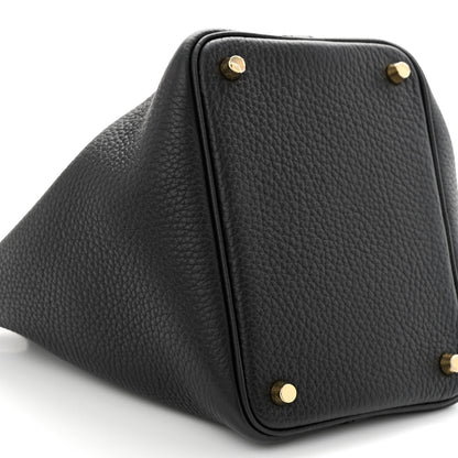 Hermes Taurillon Clemence Picotin Lock 18 PM Black 9 of 11