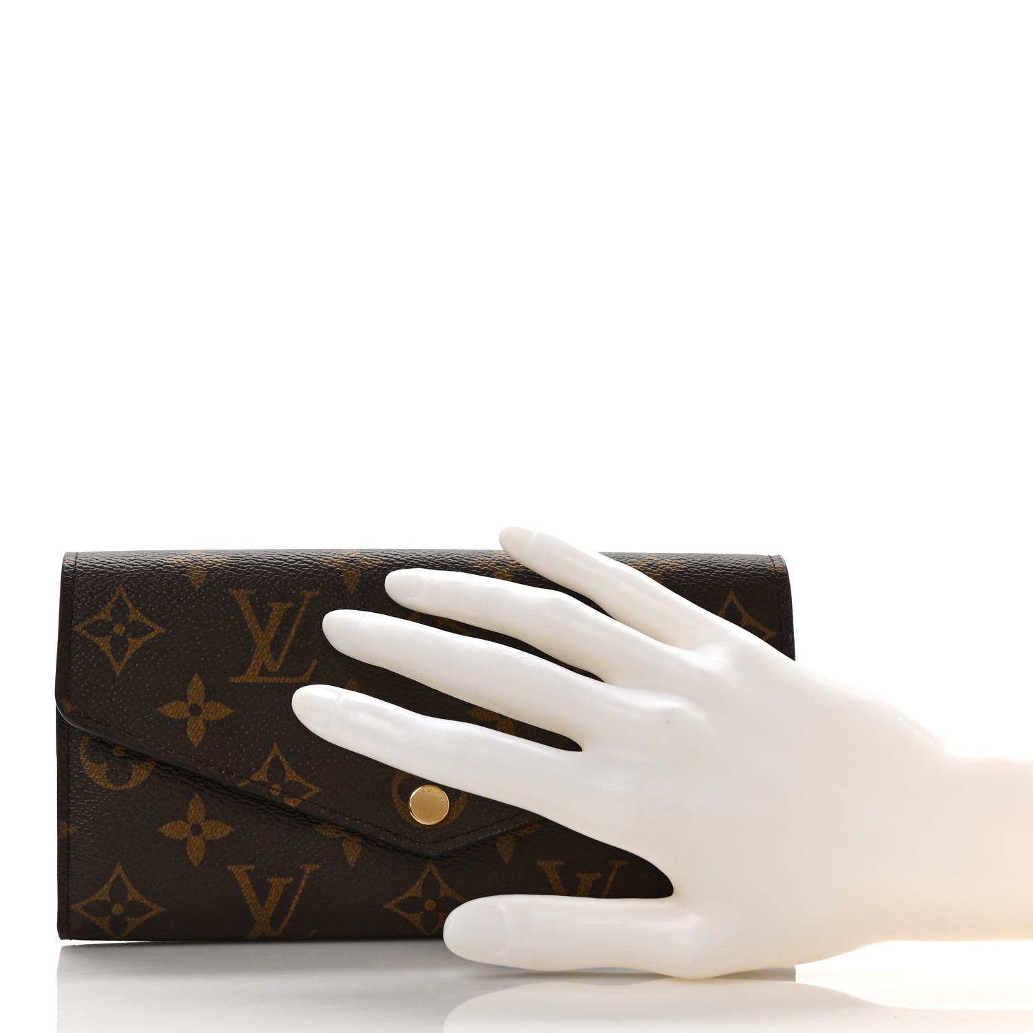 Louis Vuitton Monogram Sarah Wallet NM 2 of 9