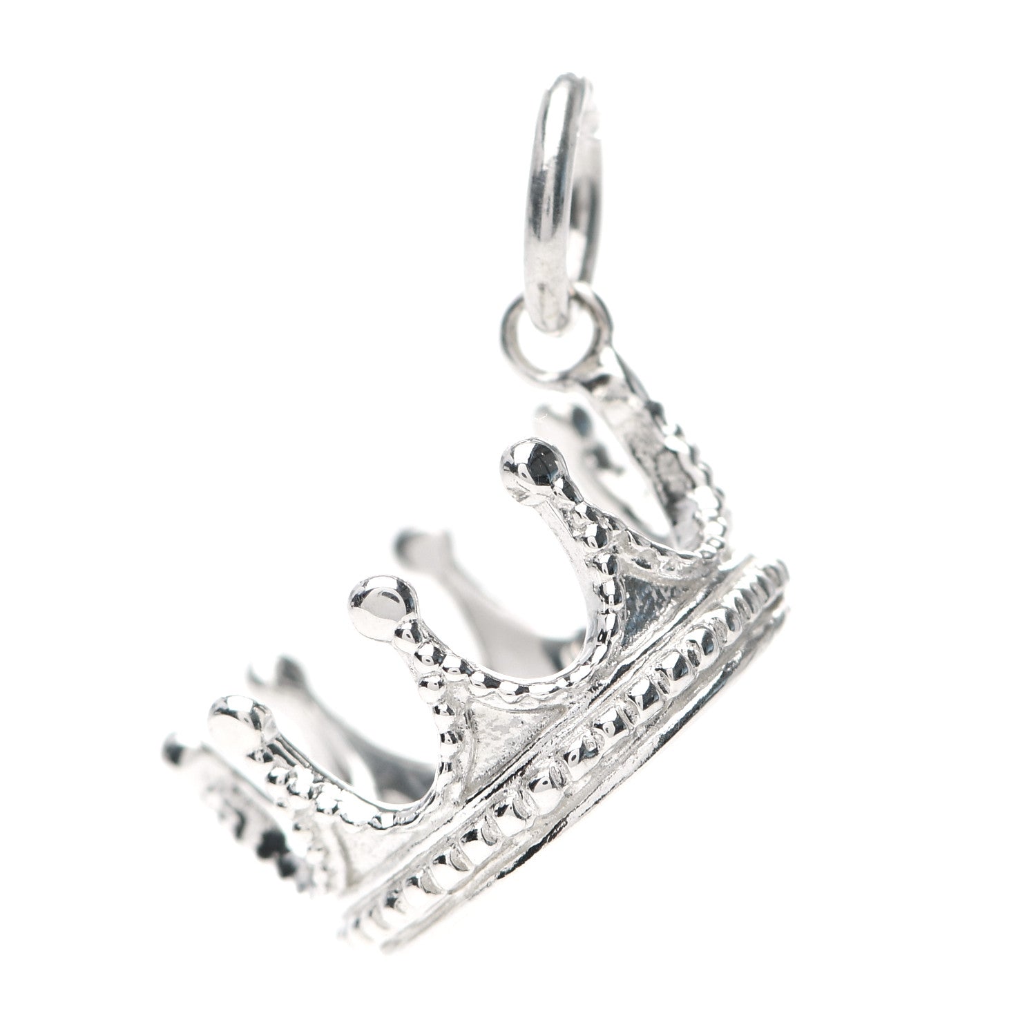 Tiffany Sterling Silver Crown Charm 1 of 4