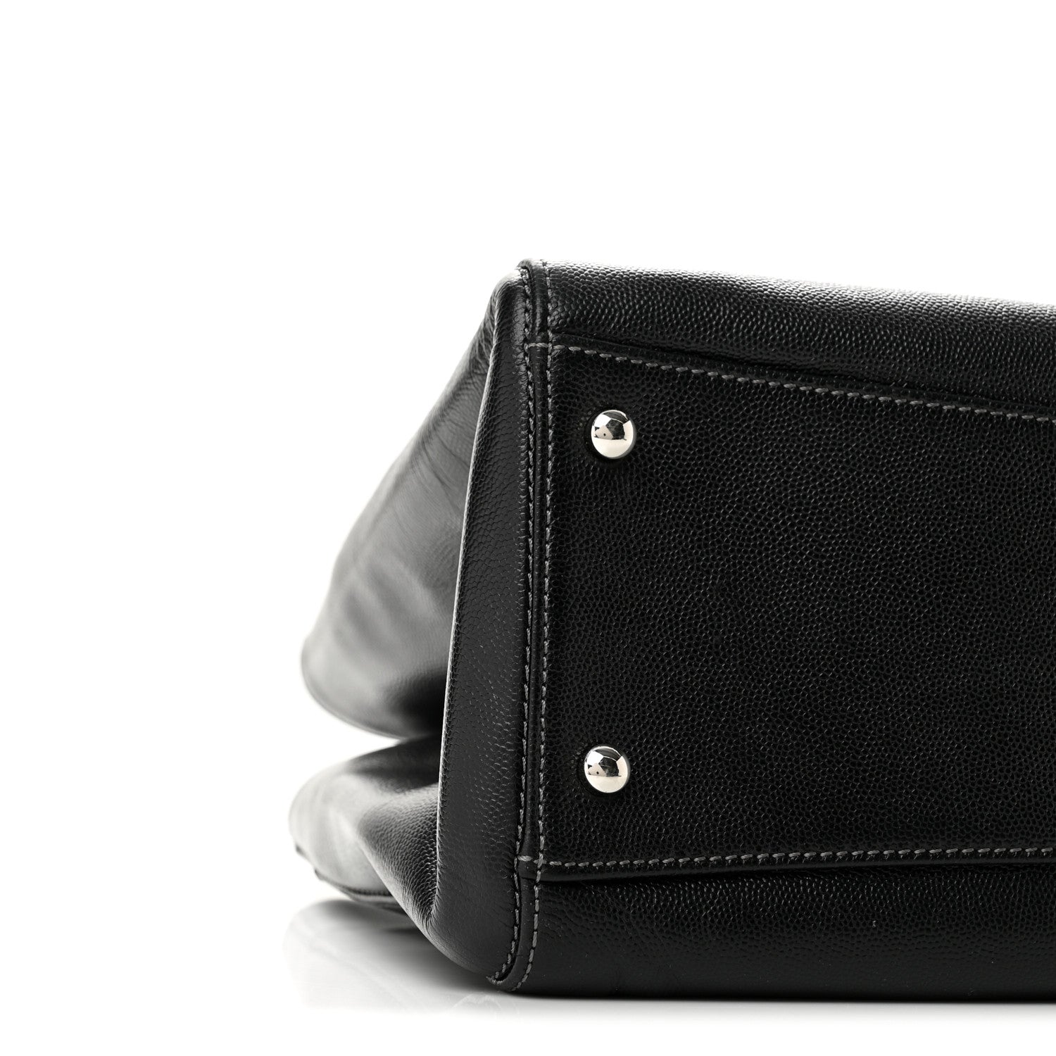Chanel Caviar Cerf Executive Shopper Tote Black 9 of 12