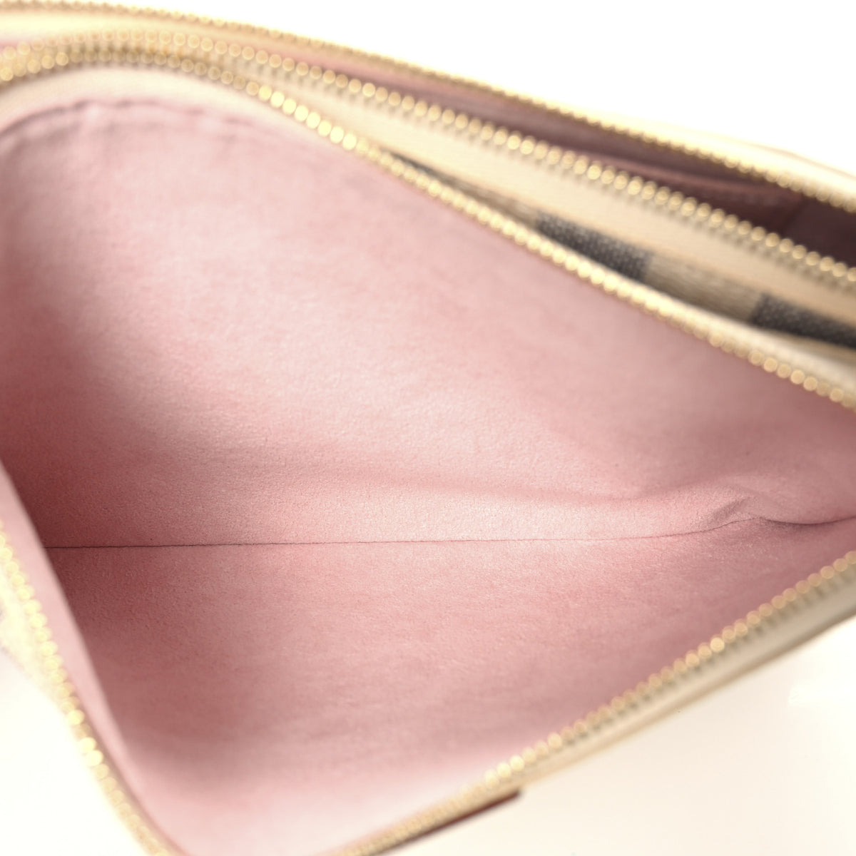 Louis Vuitton Damier Azur Double Zip Pochette 6 of 10