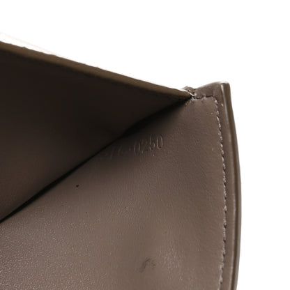 Celine Grained Calfskin Small Tri-Fold Wallet Pebble 8 of 9