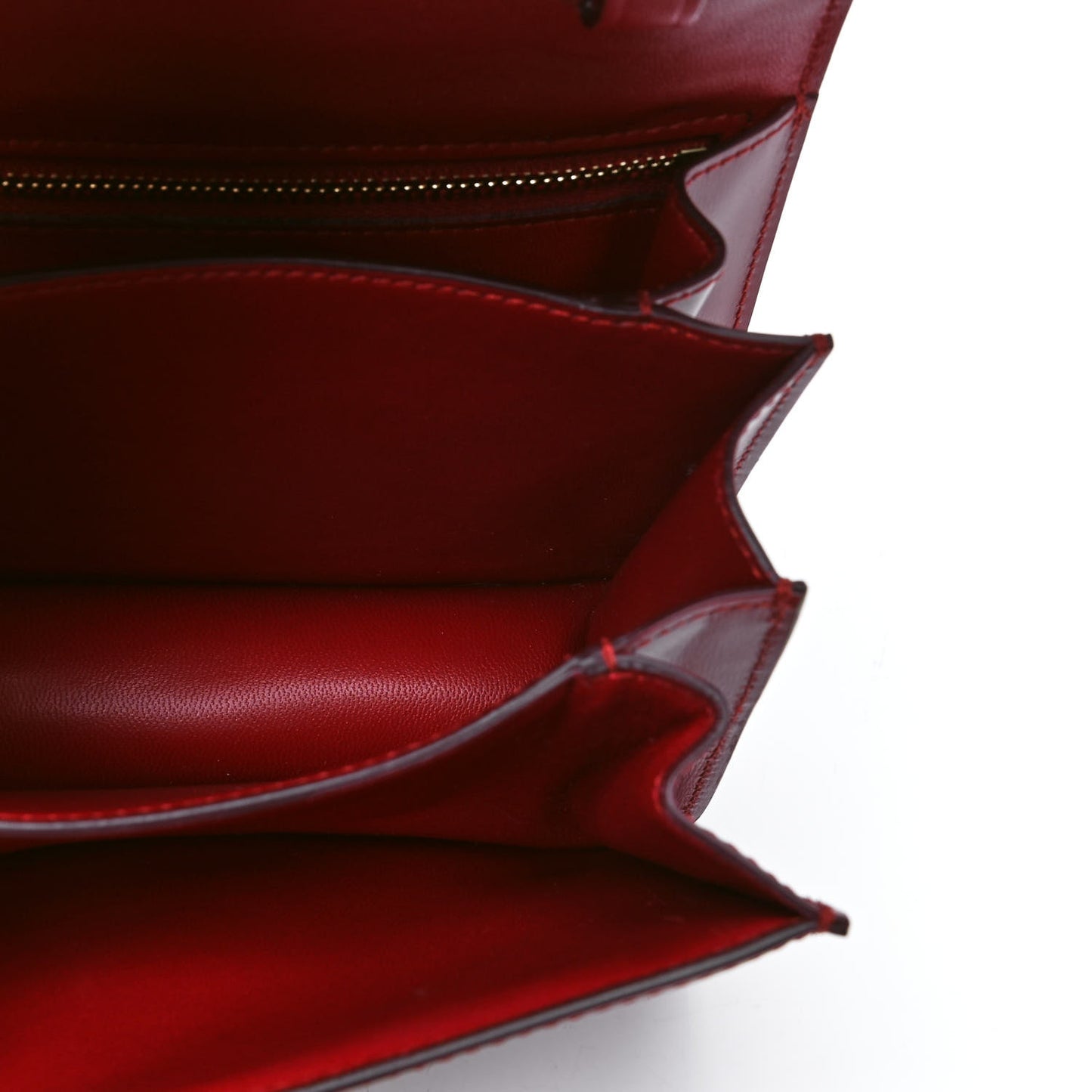 Box Calfskin Small Classic Box Flap Bag Red