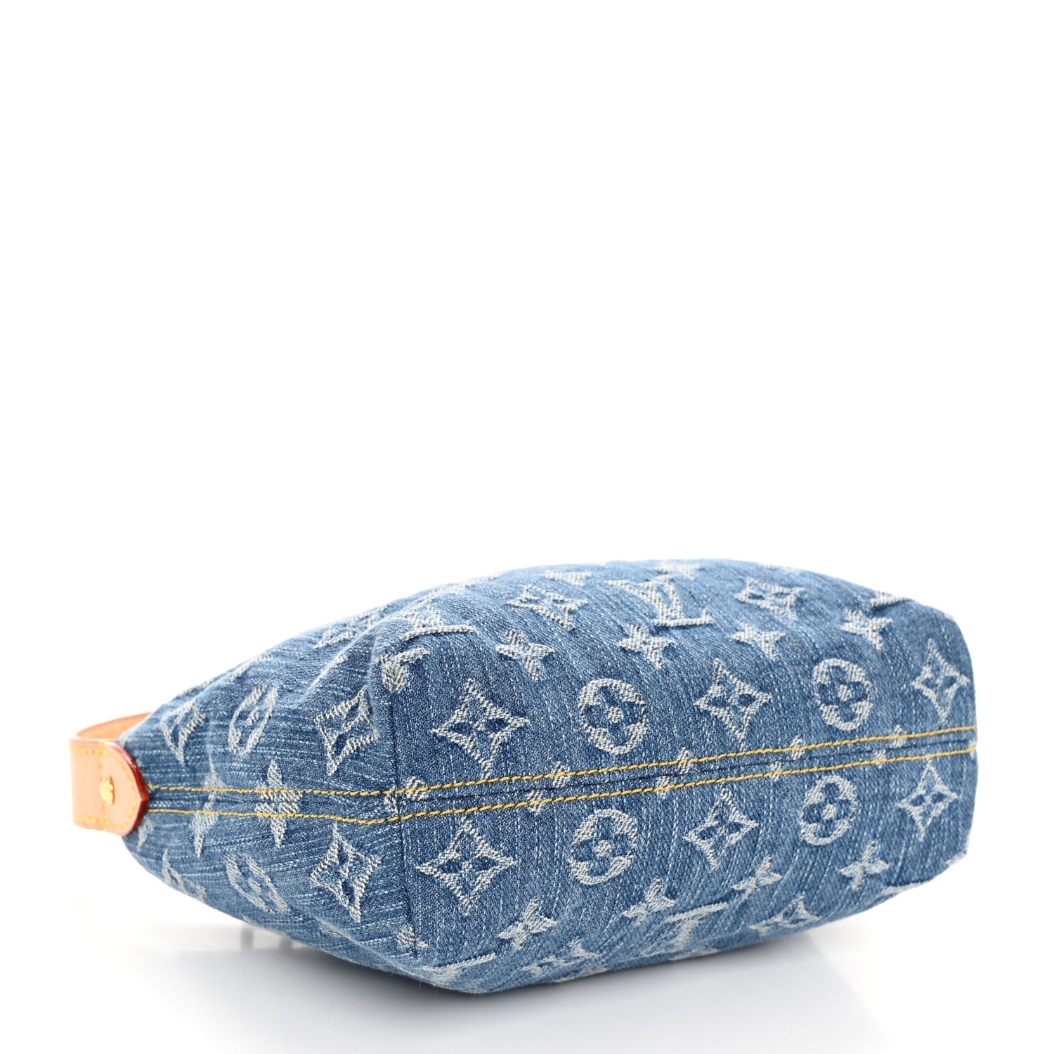Louis Vuitton Monogram Denim Hills Pochette Blue 4 of 10