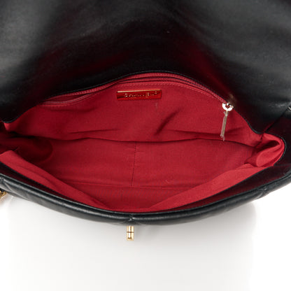 Chanel Lambskin Quilted Large Chanel 19 Flap Black 5 of 10