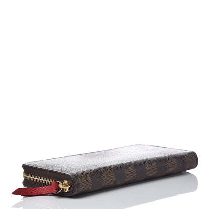 Louis Vuitton Damier Ebene Clemence Wallet 4 of 8