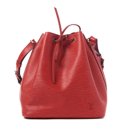Louis Vuitton Epi Petit Noe Castillan Red 1 of 9