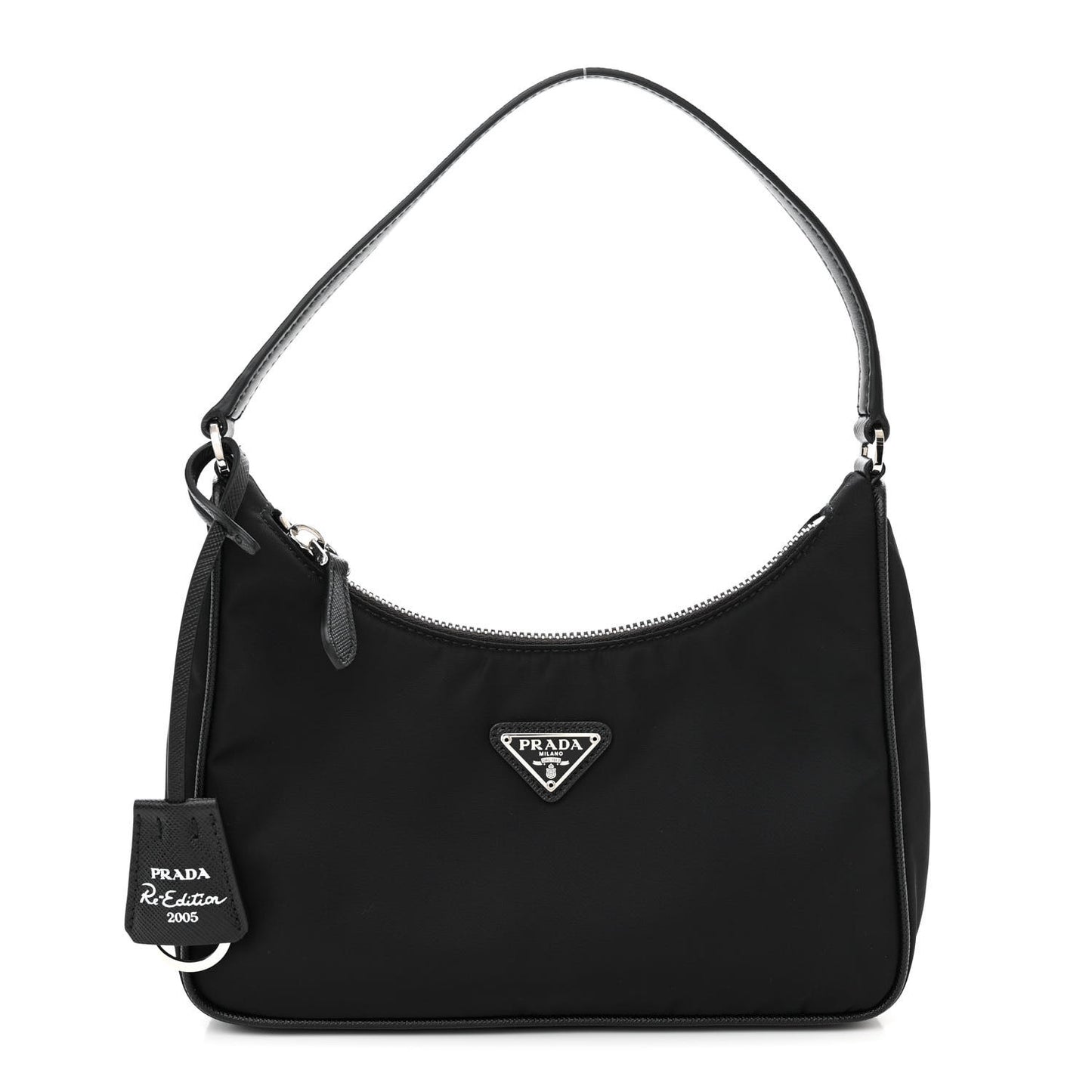 Tessuto Nylon Mini Re-Edition 2000 Bag Black