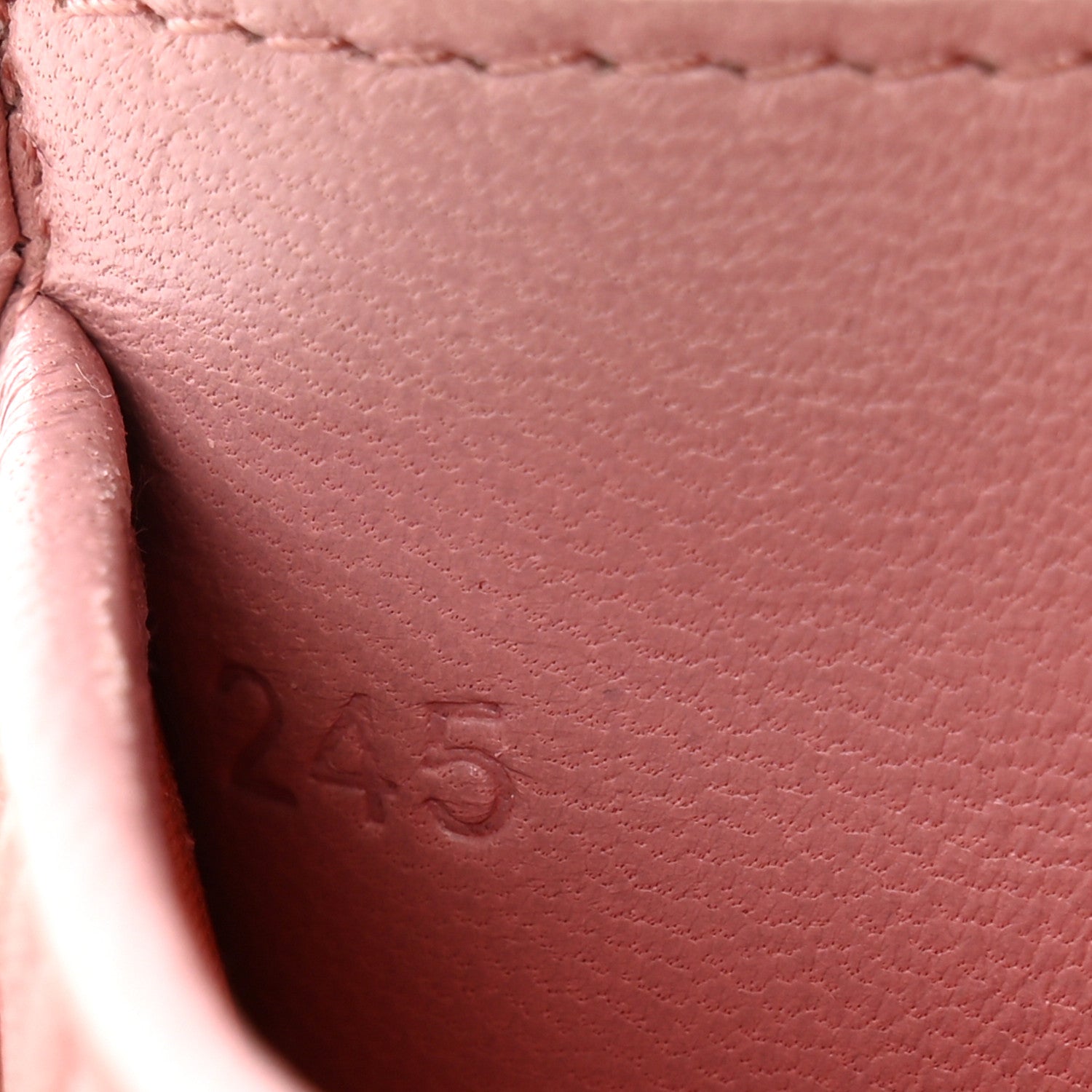 Miu Miu Nappa Matelasse Card Holder Rosa 7 of 8