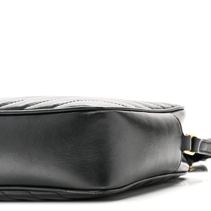 Saint Laurent Calfskin Matelasse Monogram Lou Camera Bag Black 11 of 11