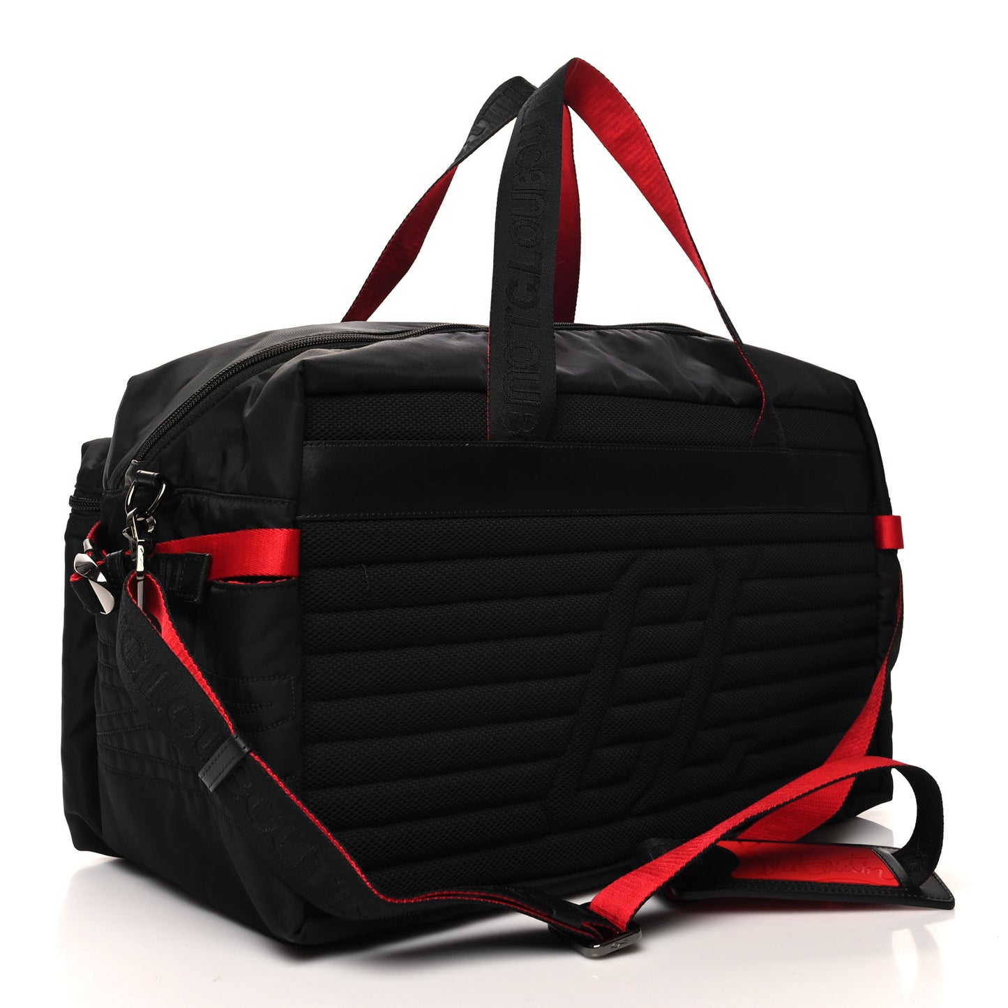 Nylon Sneaker Sole Loubideal Duffle Bag Loubi Black