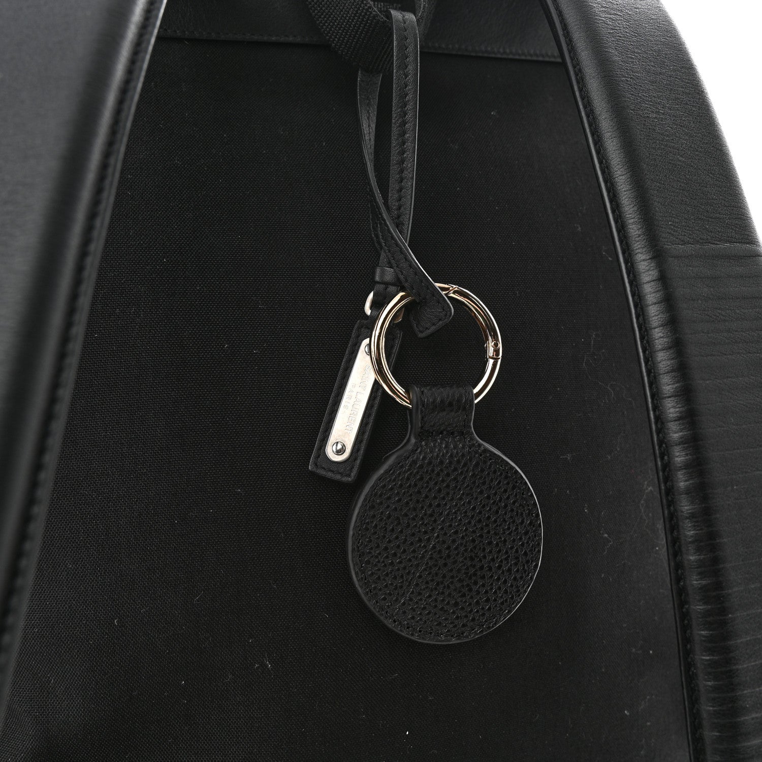 Saint Laurent Canvas Cit-E Backpack Black 10 of 17