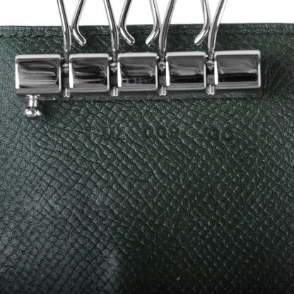 Hermes Epsom Bearn Multicles 4 Key Holder Vert Anglais 8 of 8