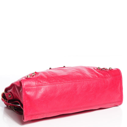 Balenciaga Agneau Giant 12 Rose Gold Hardware City Rose Thulian 4 of 13