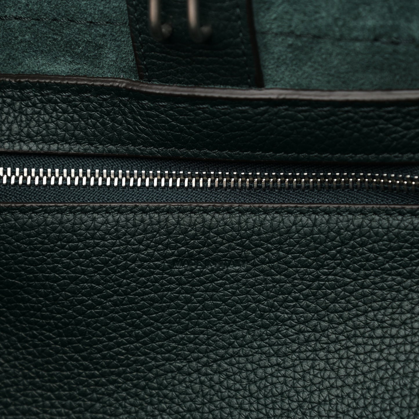Supple Grained Calfskin Small Big Bag Amazone