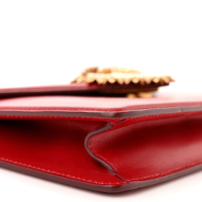 Dolce & Gabbana Smooth Calfskin Medium Devotion Crossbody Bag Poppy Red 8 of 9