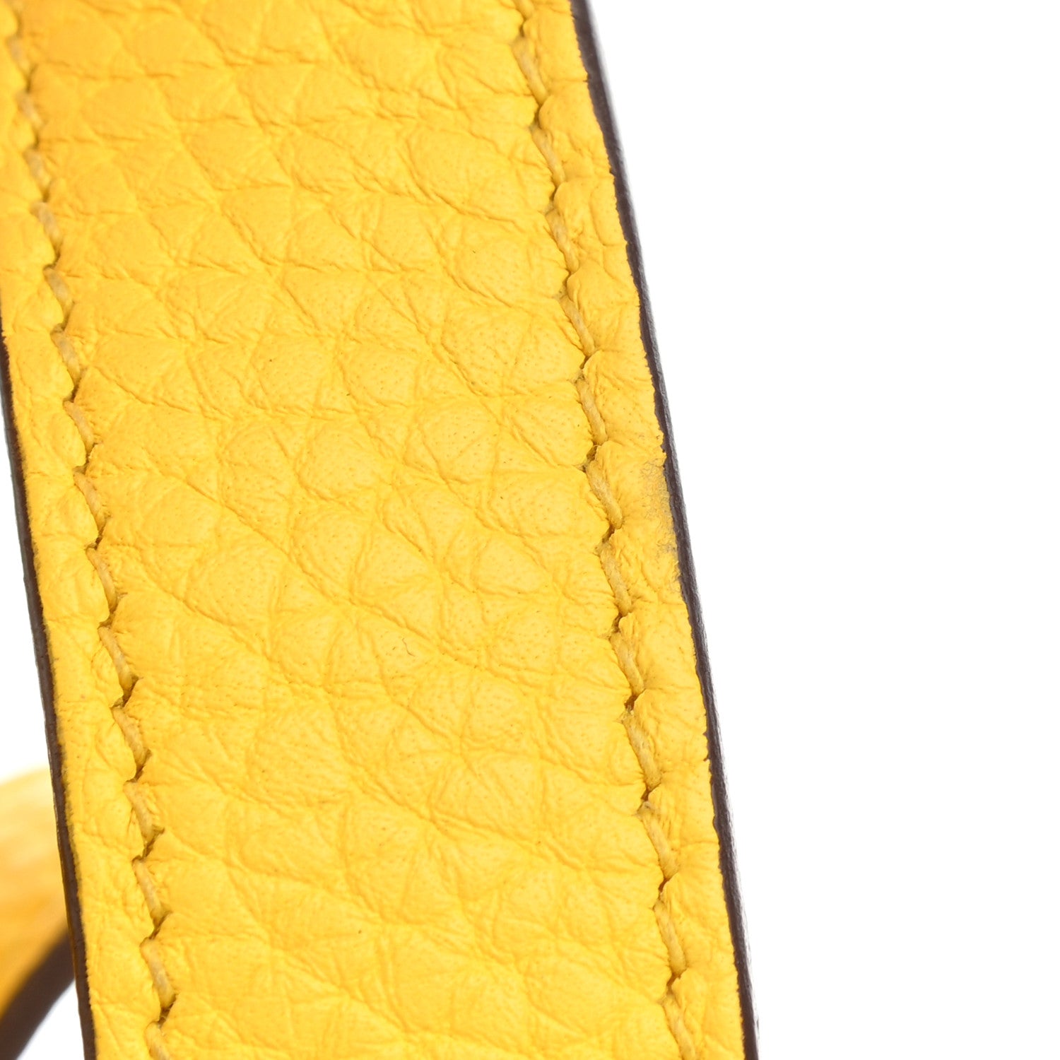 Hermes Taurillon Clemence Picotin Lock 18 PM Jaune De Naples 19 of 19