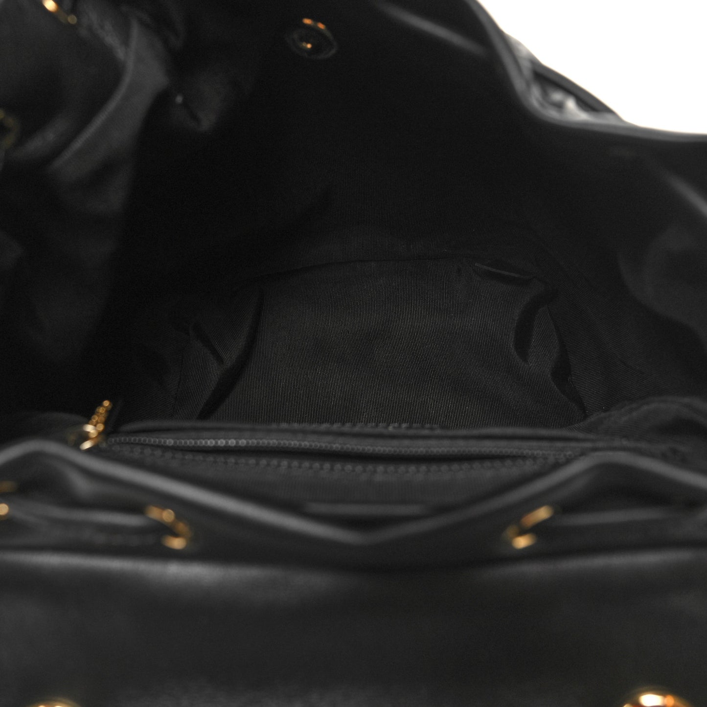 Calfskin Quilted Small Urban Spirit Backpack Black