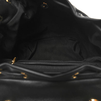 Chanel Calfskin Quilted Small Urban Spirit Backpack Black 5 of 10