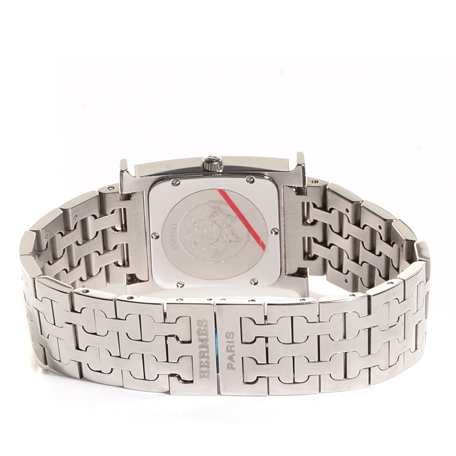 Hermes Stainless Steel Heure H Hour Quartz Watch 4 of 7